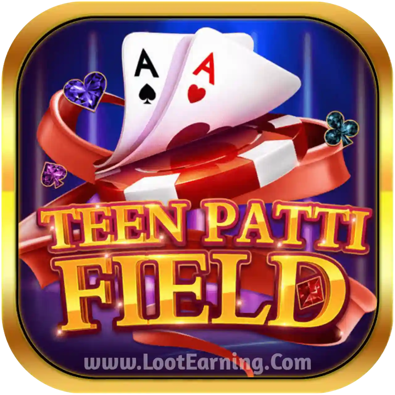 Teen Patti Field Logo - India Rummy APk