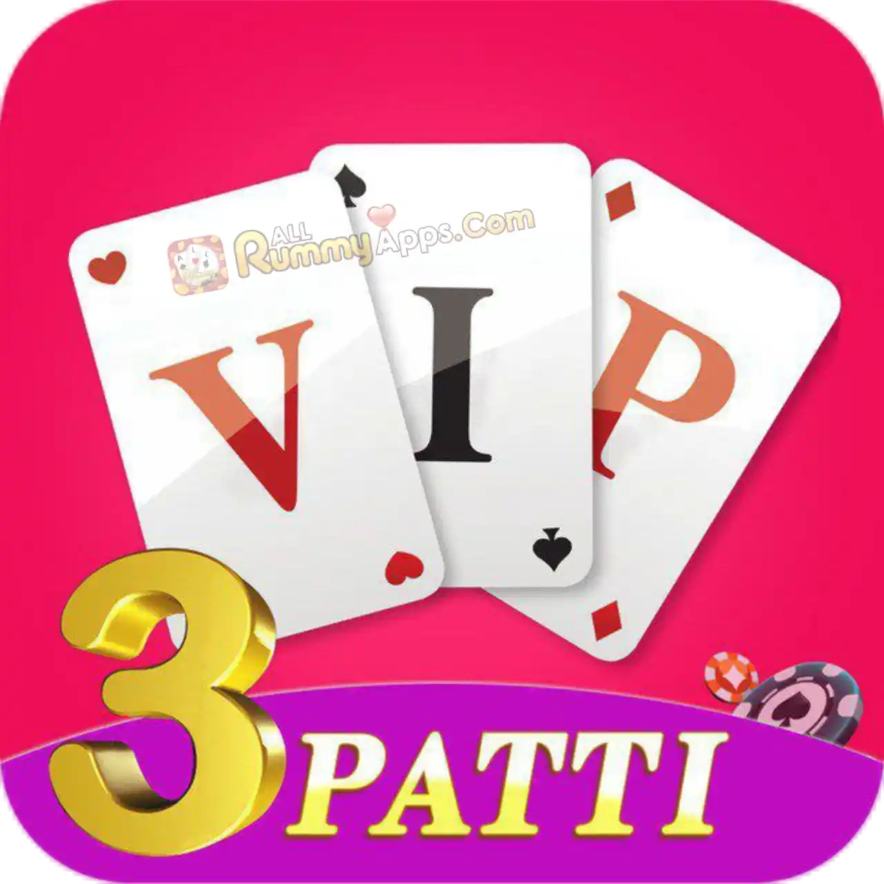 VIP 3 Patti Logo - India Rummy APk