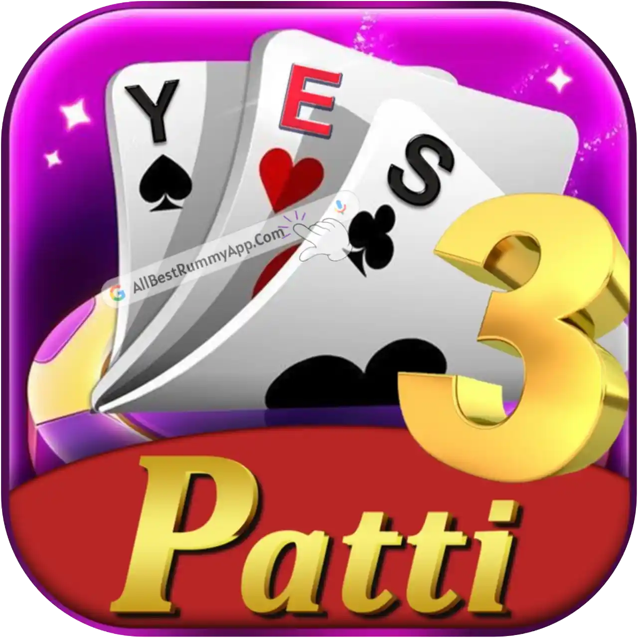 Yes 3 Patti Logo - India Rummy APk