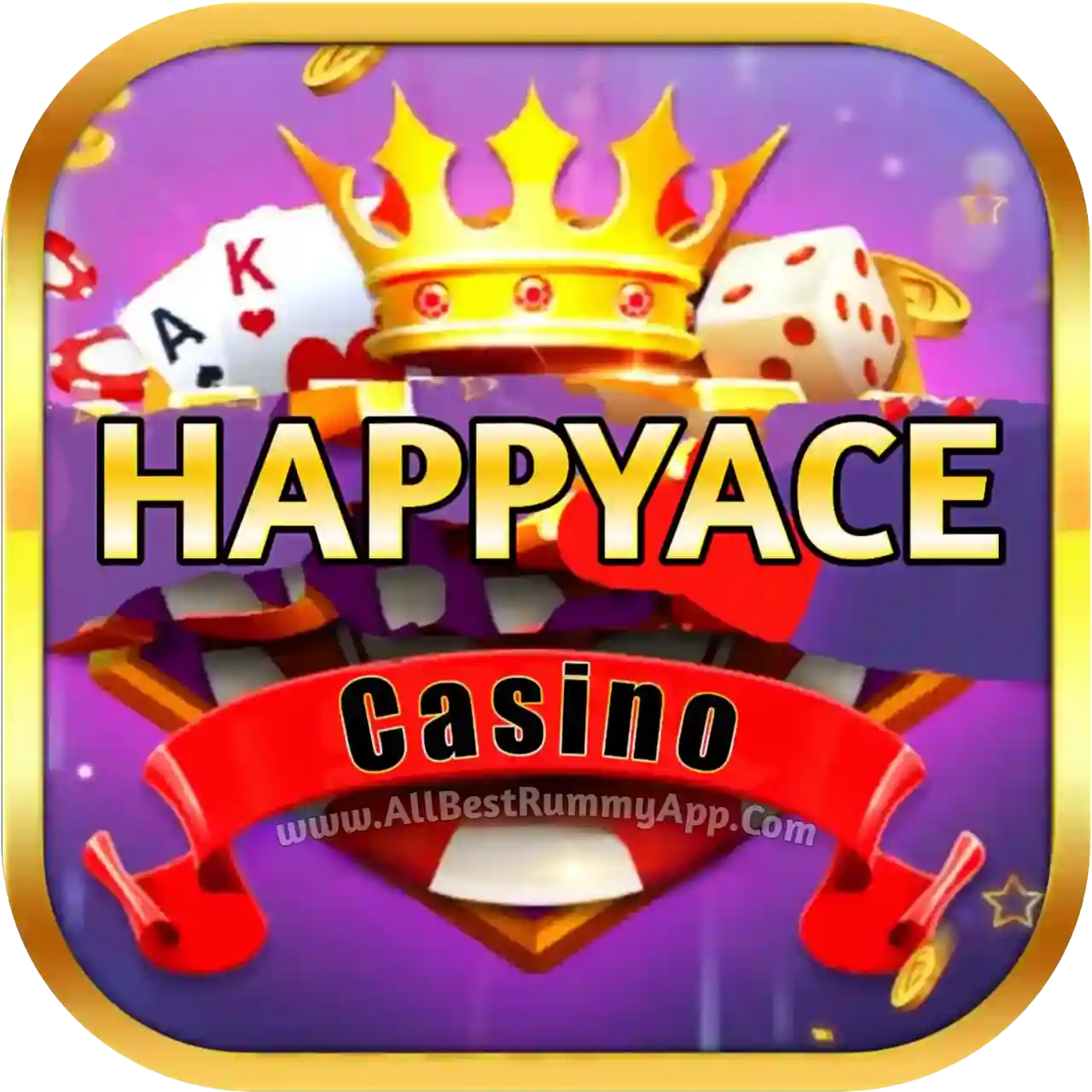 Happy Ace Casino Logo - India Rummy APk