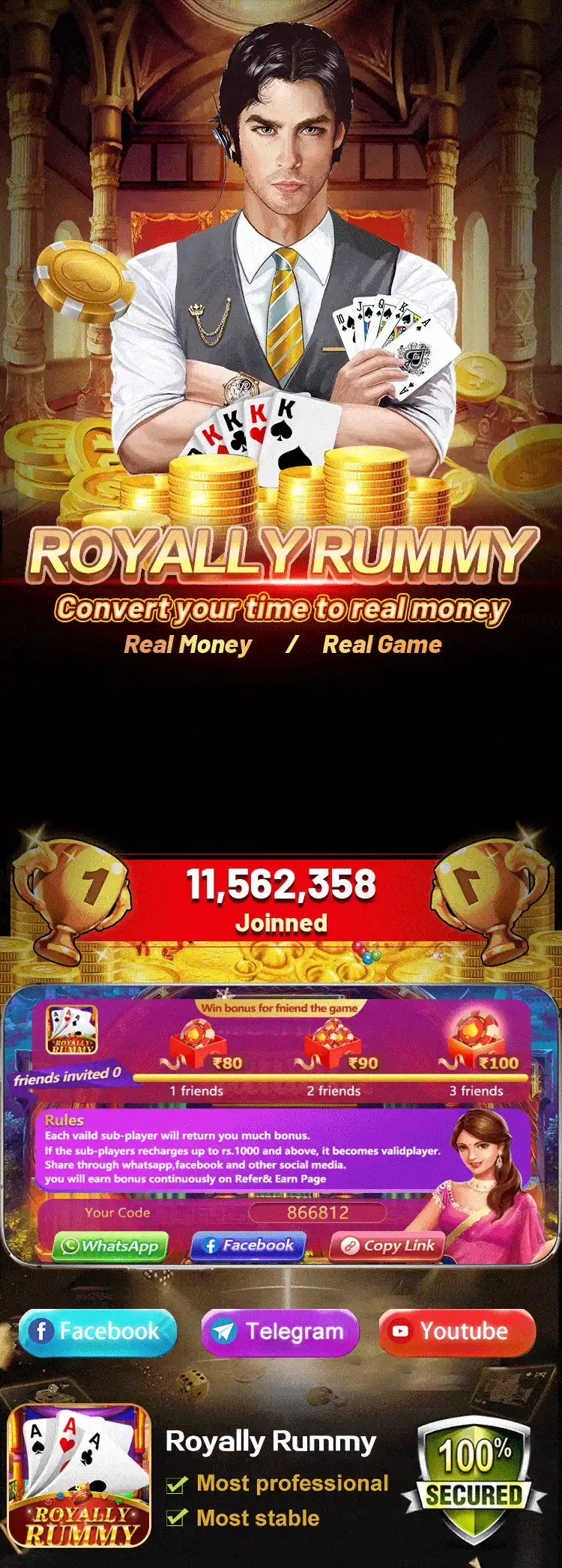 Royally Rummy - India Rummy APk