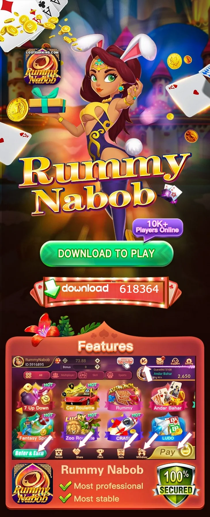 Rummy Nabob - India Rummy APk