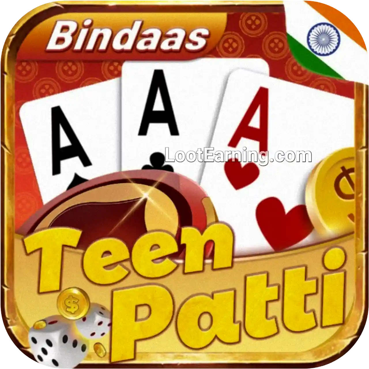 Teen Patti Bindaas Logo - India Rummy APk